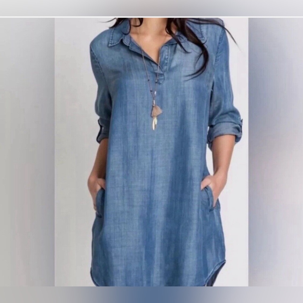 Velvet Heart Shirt Dress With Pockets
